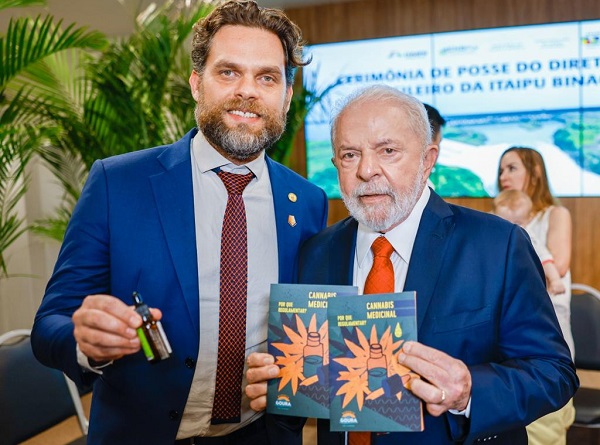 Goura apresenta a Lula lei que regulamentação da cannabis medicinal no Paraná
