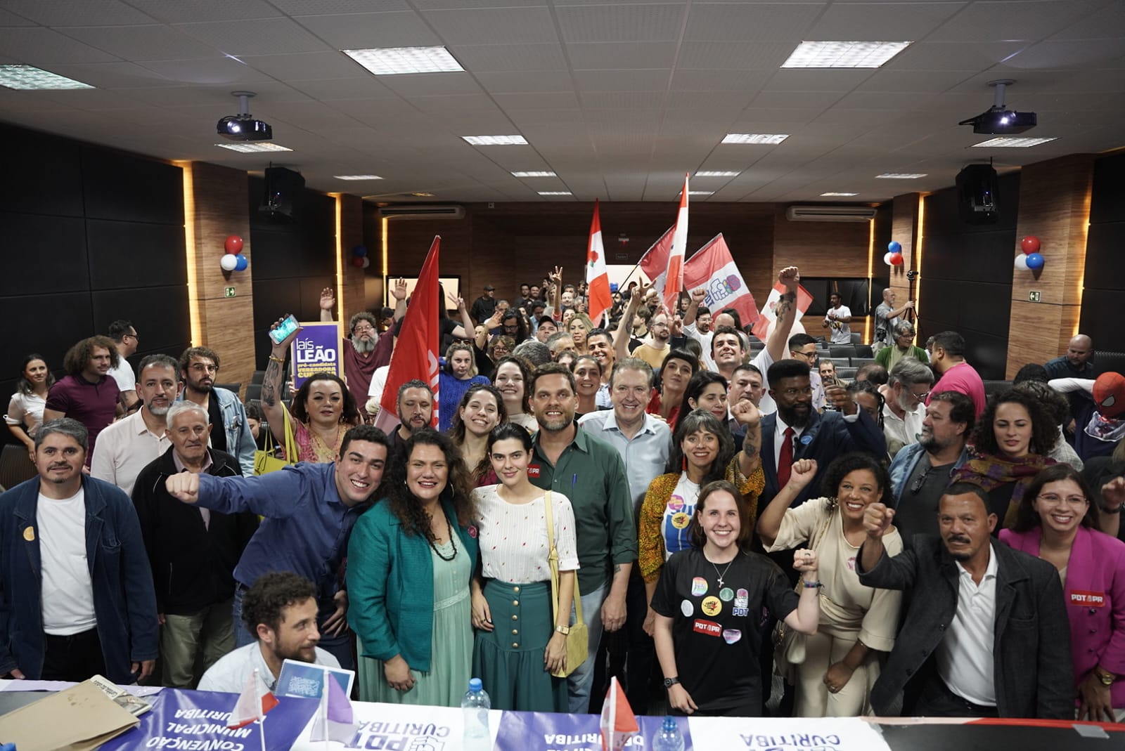 Convenção do PDT oficializa candidatura de Goura a vice-prefeito na chapa de Ducci