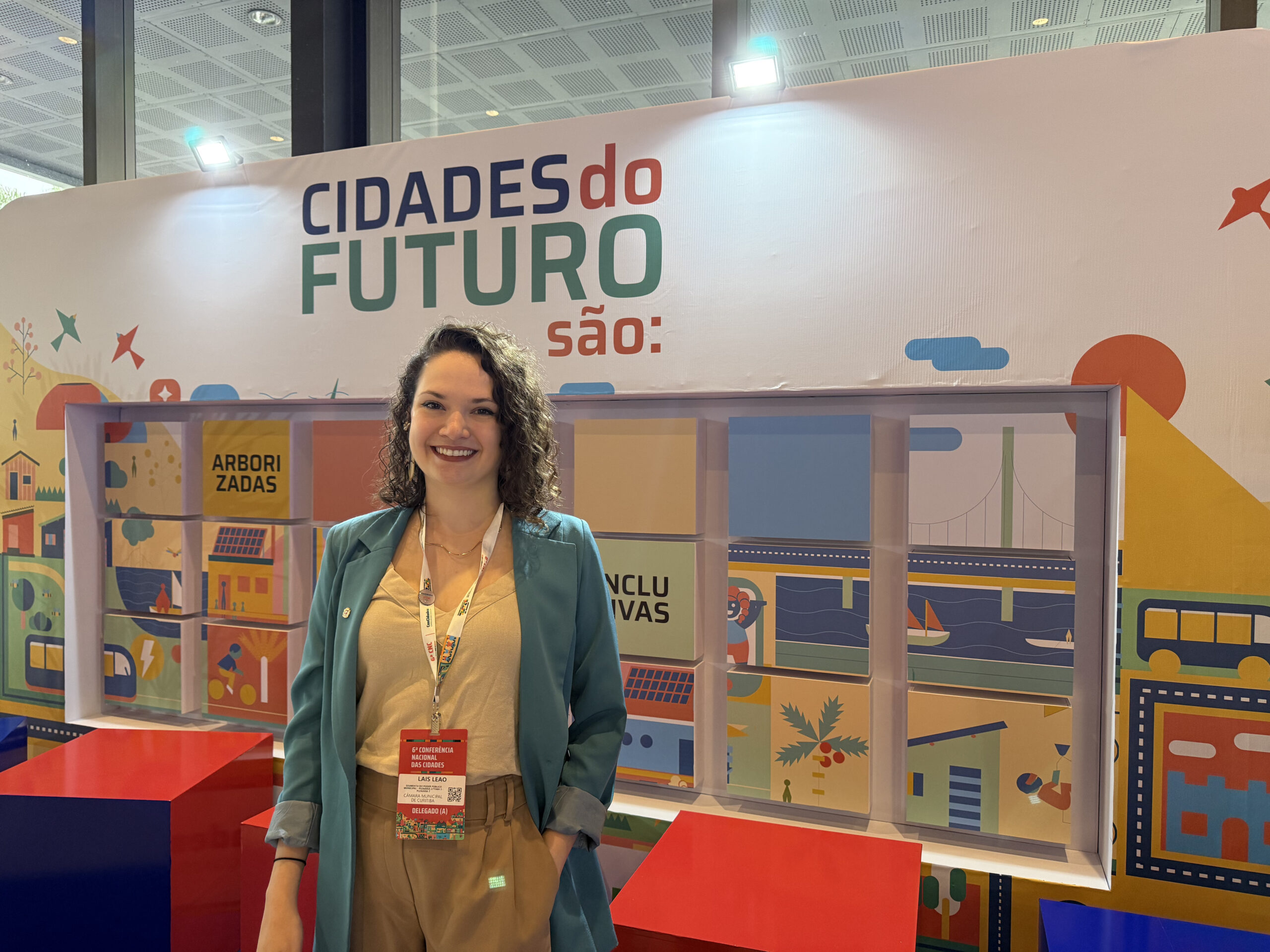Vereadora Laís Leão leva Curitiba para a Conferência Nacional das Cidades