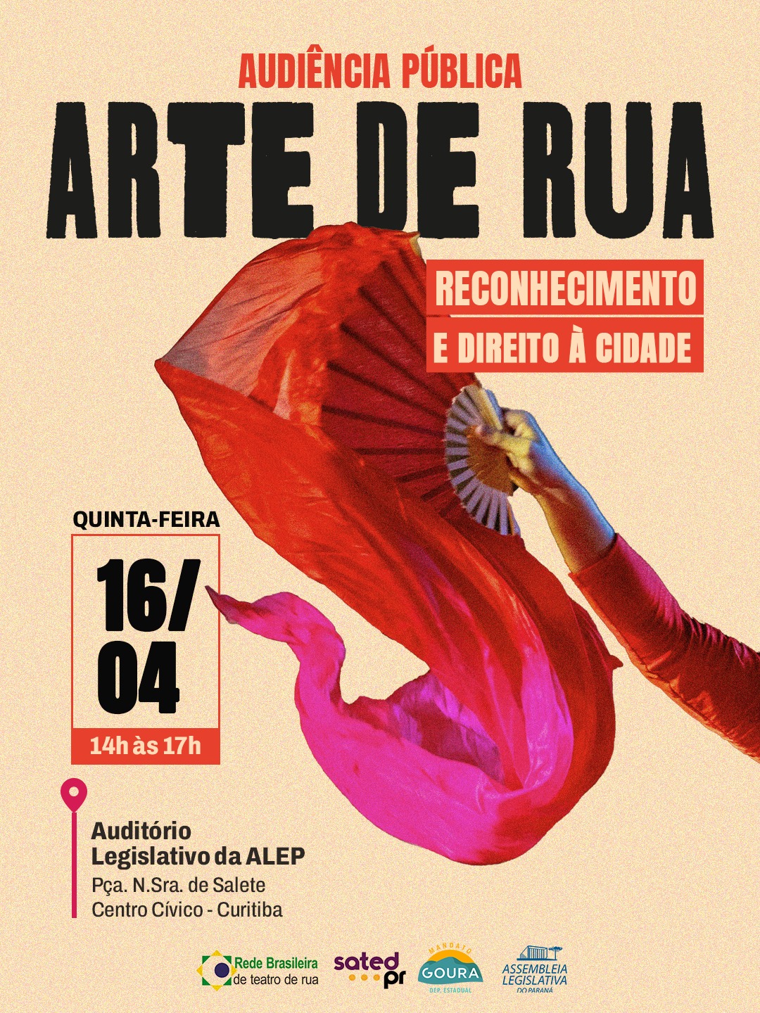 Arte de Rua é tema de audiência pública na Assembleia Legislativa nesta quinta (16)